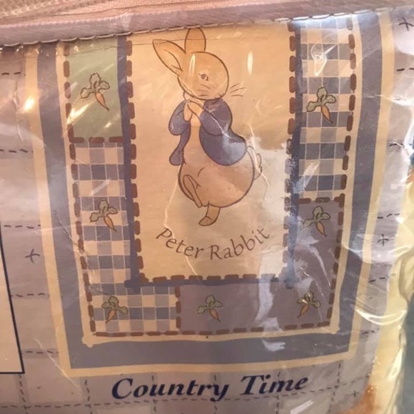 peter rabbit fleece blanket